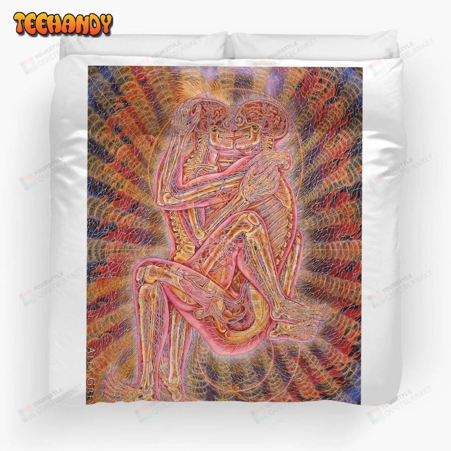 Alex Grey Love Syle 2018 Duvet Cover Bedding Set Quilt Cover Flatsheet