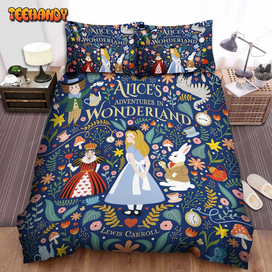 Alice In Wonderland (I) (2010) Adventures Movie Poster Bedding Sets