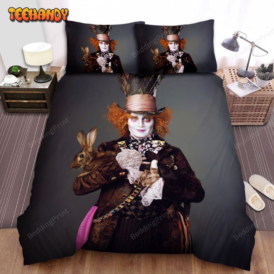 Alice In Wonderland (I) (2010) Clown Movie Poster Duvet Cover Bedding Sets