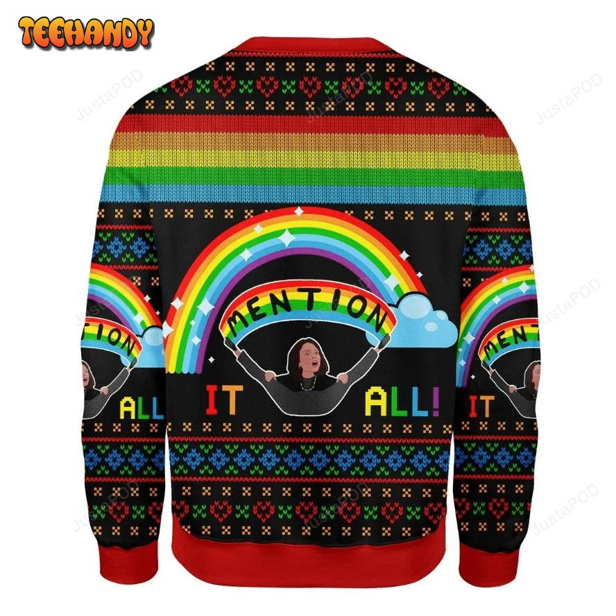 All I Want For Chirsmas Ugly Christmas Sweater, All Over Print Sweatshirt