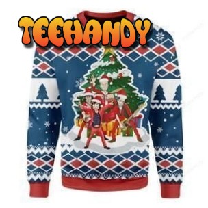 All I Want For Christmas Is Rock And Roll Ugly Christmas Sweater