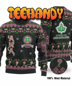 Alpha Kappa Alpha AKA Pearls AKA 1908 Ugly Christmas Sweater