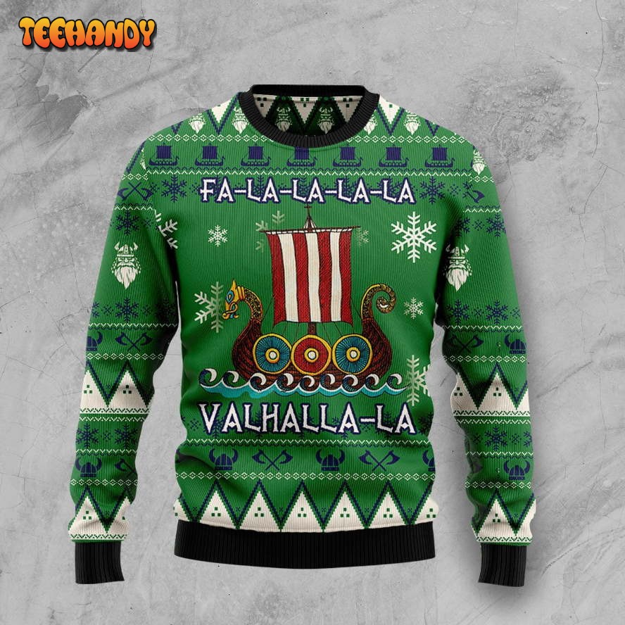 Amazing Viking HZ92407 Ugly Christmas Sweater unisex womens & mens sweater