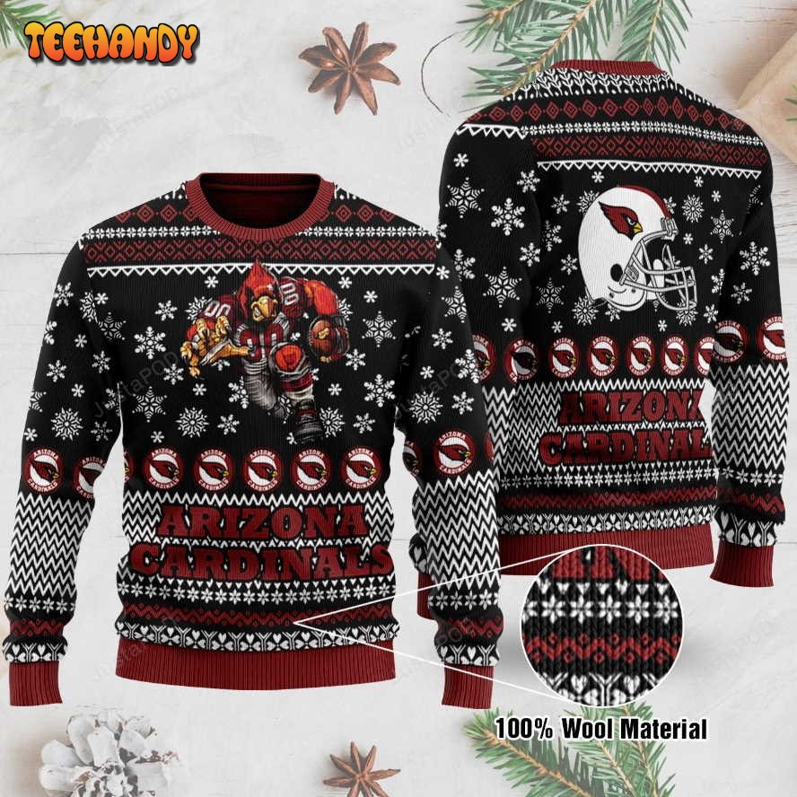 Arizona Cardinals Ugly Christmas Sweater, All Over Print Sweatshirt