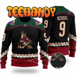 Arizona Coyotes NHL Clayton Keller 9 Ugly Sweater, Ugly Sweater