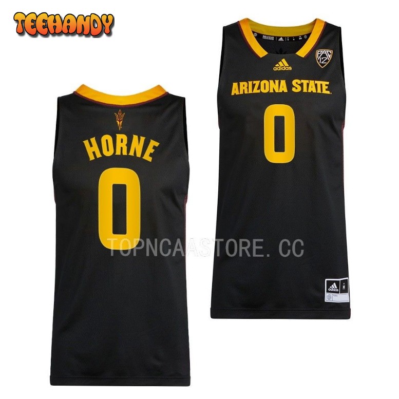 Arizona State Sun Devils DJ Horne 2023 Black College Basketball Jersey
