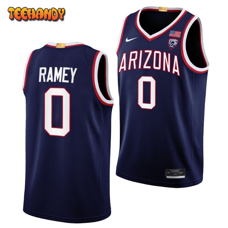 Arizona Wildcats Courtney Ramey 2023 Navy Limited College Basketball Jersey