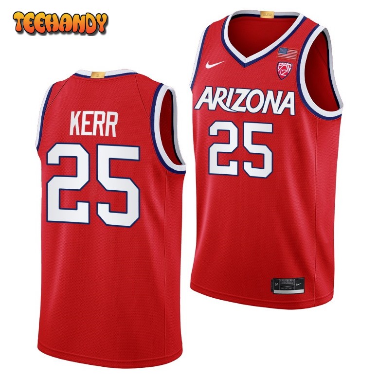 Arizona Wildcats Kerr Kriisa 2023 Red College Basketball Jersey