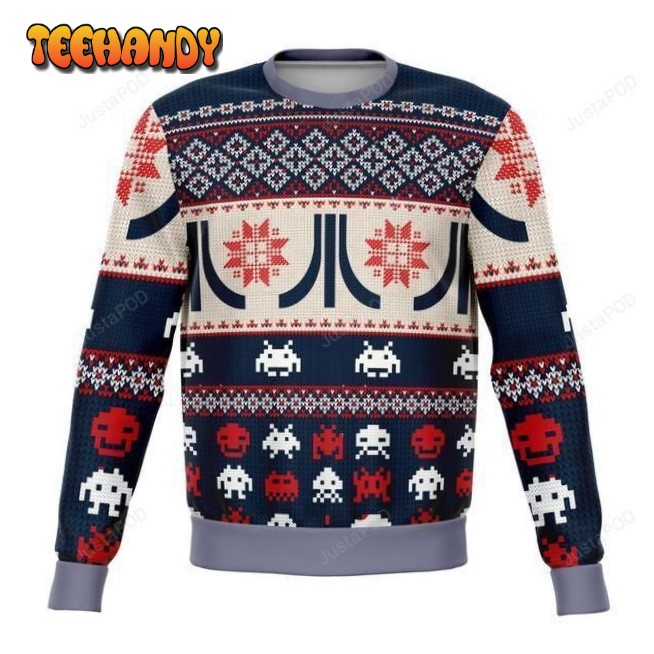 Atari Ugly Christmas Sweater, Ugly Sweater, Christmas Sweaters, Hoodie, Sweater