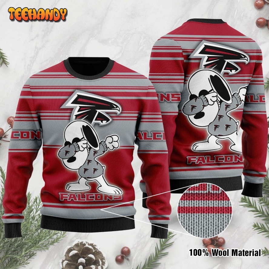 Atlanta Falcons D Full Printed Sweater Shirt For Football Fan NFL Jersey Sweater