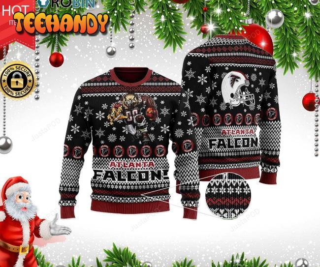 Atlanta Falcons Football Ugly Christmas Sweater, All Over Print Sweatshirt