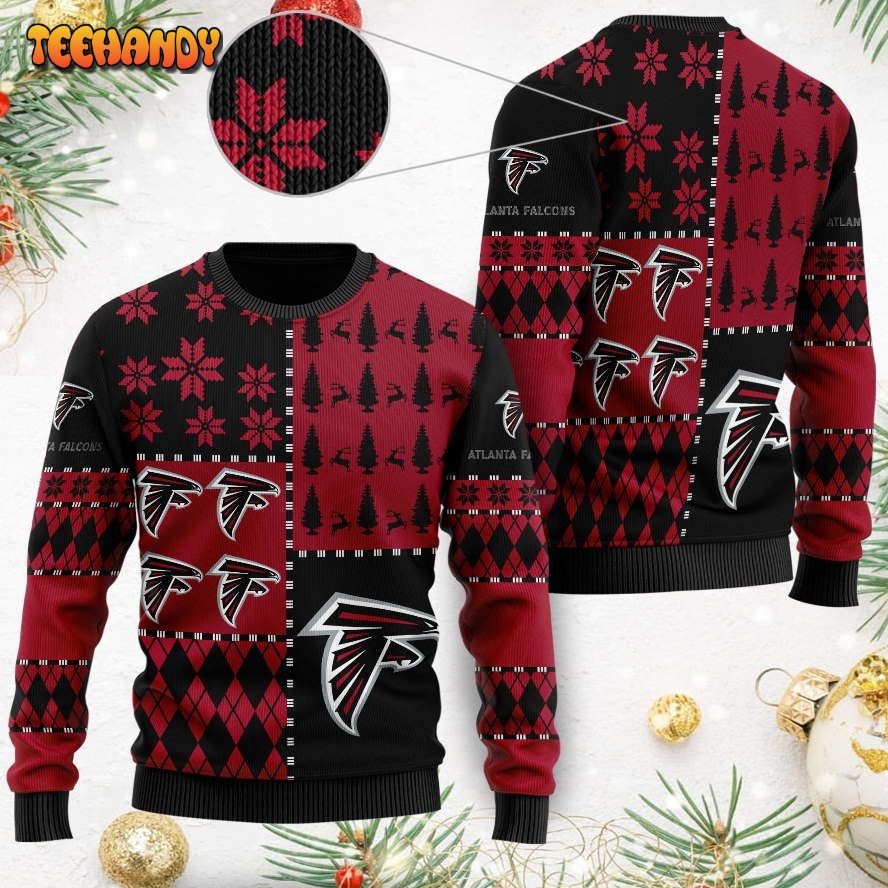 Atlanta falcons christmas sweater hotsell