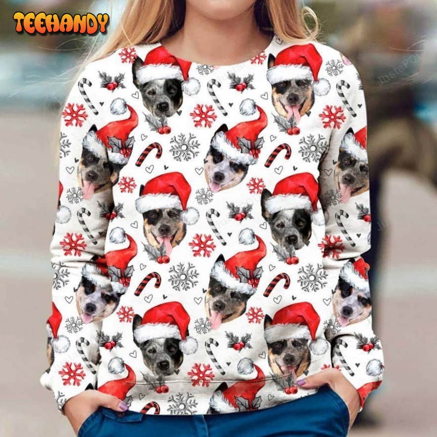 Australian Cattle Dog Ugly Sweater, Ugly Sweater, Christmas Sweaters