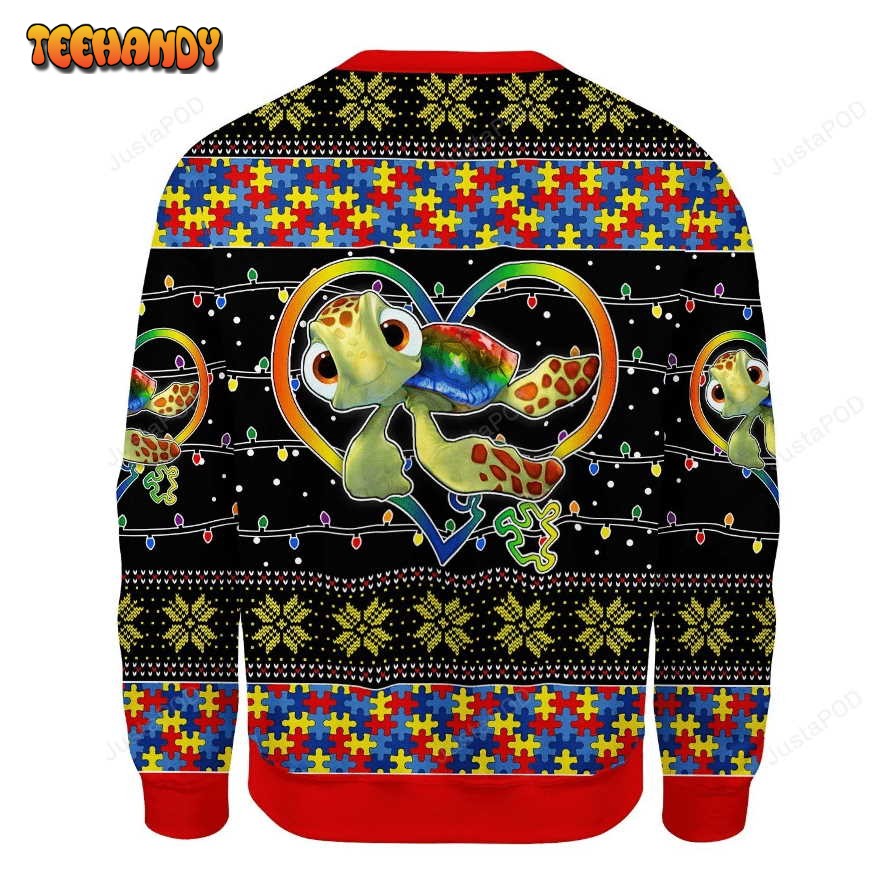 Autism Be You The World Will Aujust Ugly Christmas Sweater, Ugly Sweater