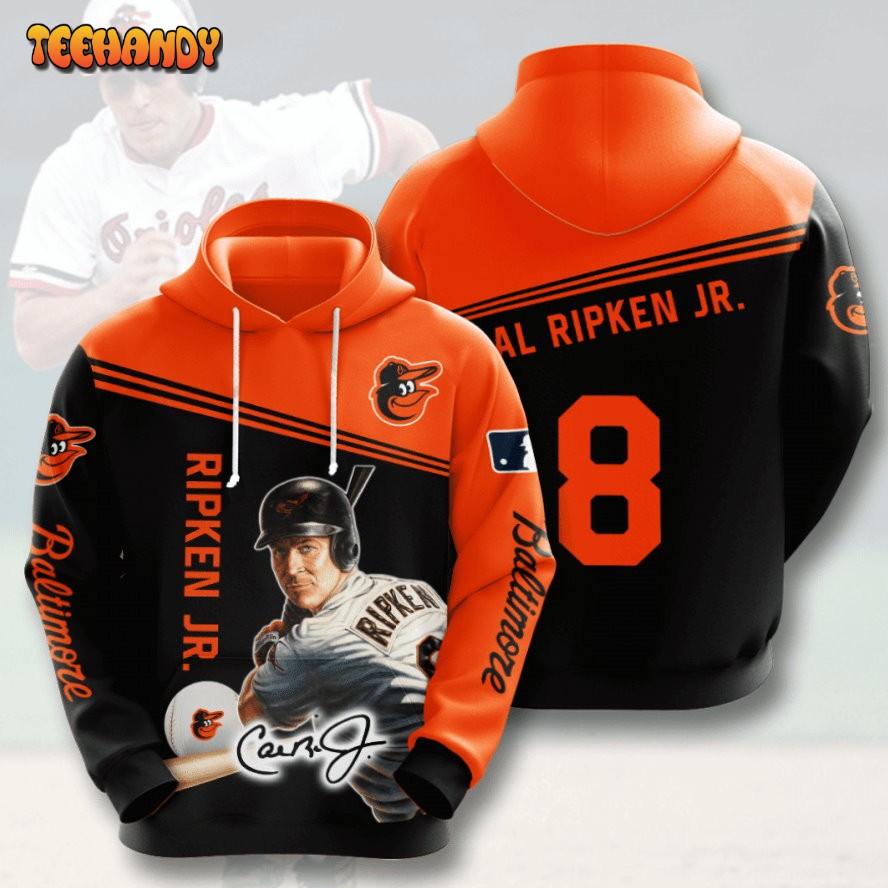 BALTIMORE ORIOLES Cal Ripken Jr 3D Hoodie For Men For Women