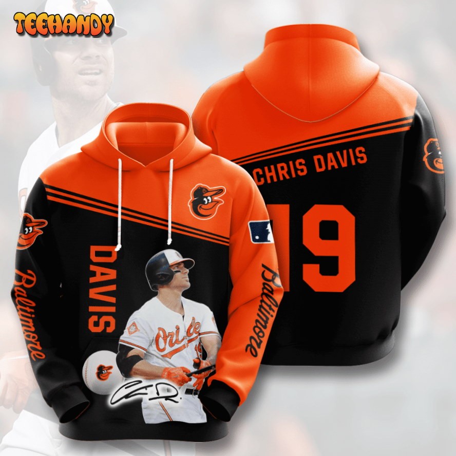 BALTIMORE ORIOLES Chris Davi 3D Hoodie For Men For Women