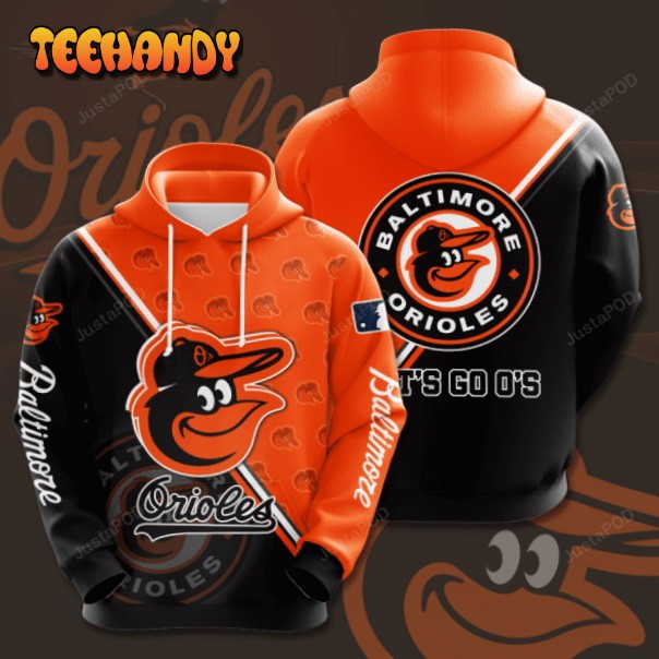 Baltimore Orioles Ncaa Football 3d Hoodie For Men Women Baltimore Orioles