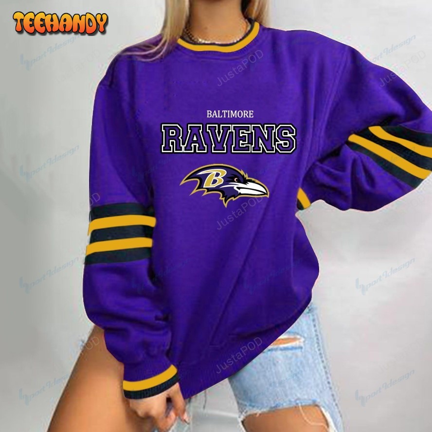 Baltimore Ravens Ugly Christmas Sweater, All Over Print Sweatshirt