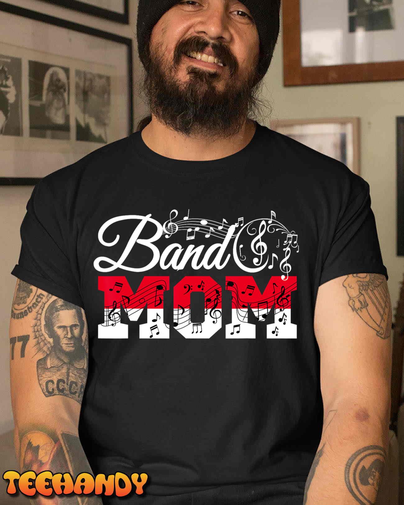 Band Mom Marching Band Mommy Marching Band Mother Funny T-Shirt