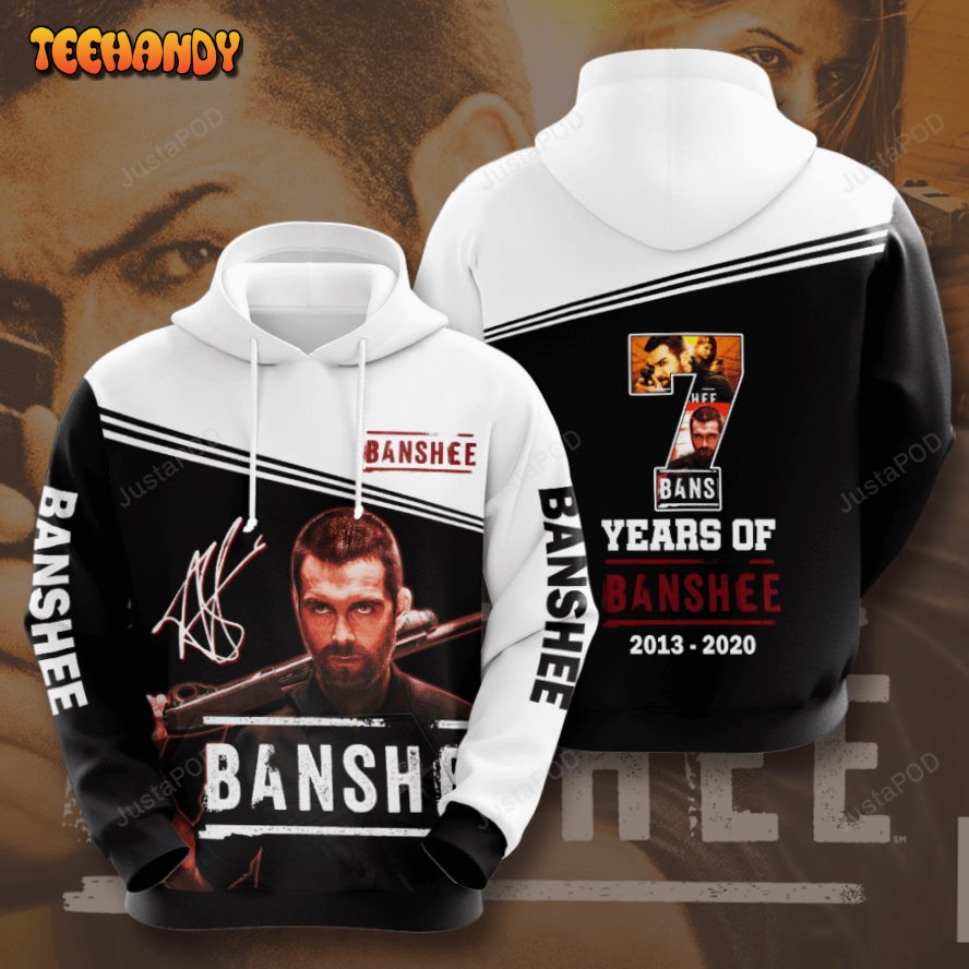 Banshee Movie Character Anniversary 7 Years 3D Hoodie For Men Women
