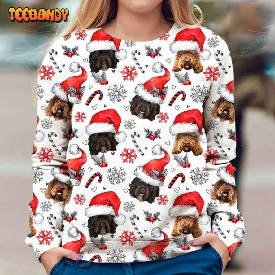 Barbet Dog Christmas Ugly Sweater, Ugly Sweater, Christmas Sweaters