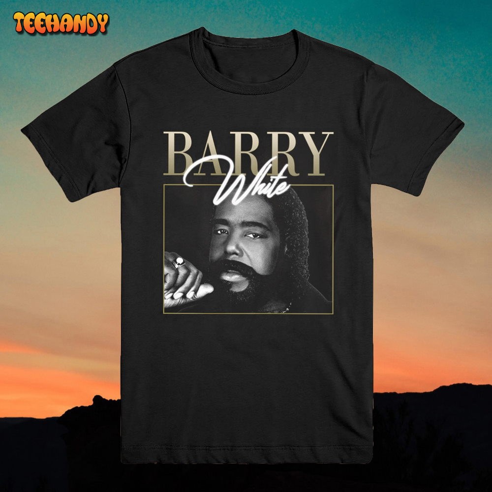 BARRY White Shirt Vintage Style Tee