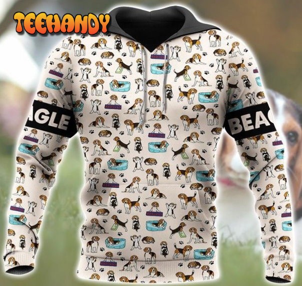 Beagle Full 3D Hoodie For Men For Women All Over Printed Hoodie
