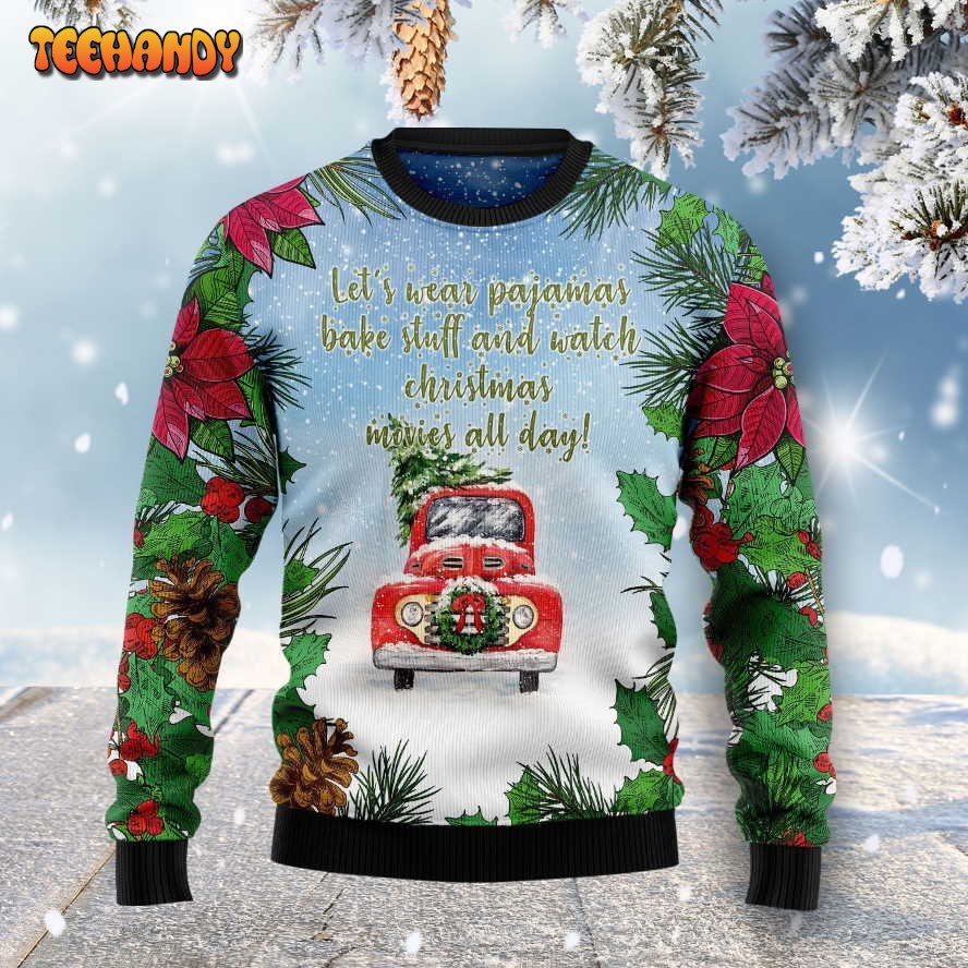 Beautiful Ugly Christmas Sweater, All Over Print Sweatshirt, Ugly Sweater