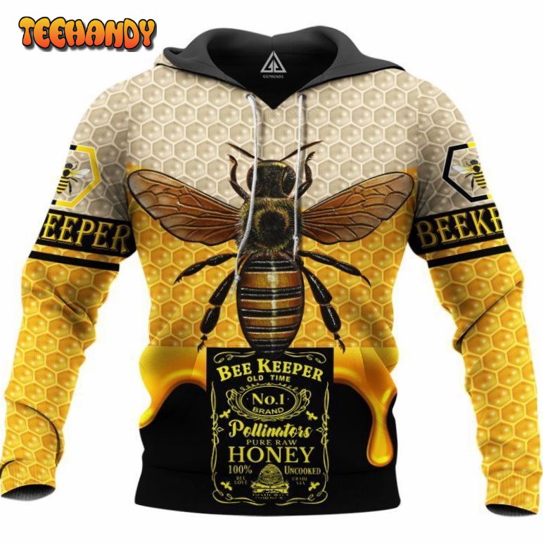 Bee Keeper 3D Hoodie All Over Printed Hoodie