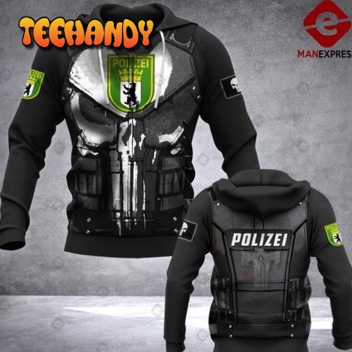 Berlin Police 3D Hoodie For Men For Women, All Over Printed Hoodie