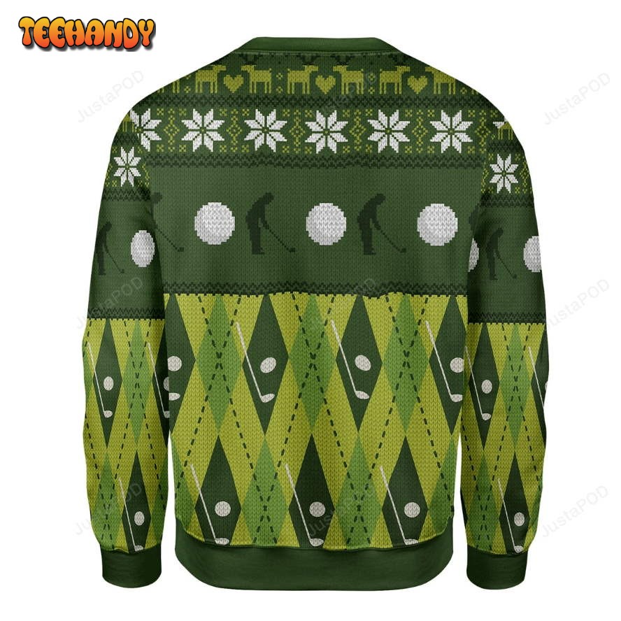 Best Papa By Par Ugly Christmas Sweater, All Over Print Sweatshirt