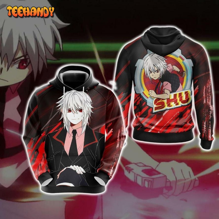 Beyblade Shu 3D Hoodie All Over Print Hoodie