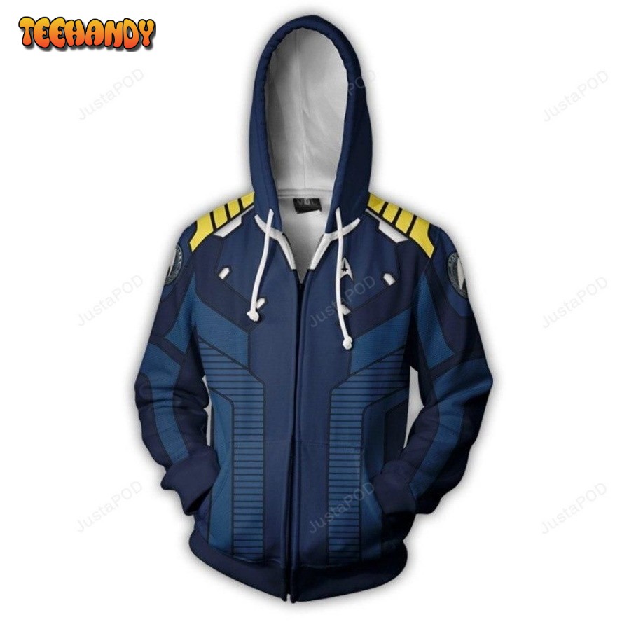 Beyond James Tiberius Kirk theme 3D 3D Hoodie For Men Women