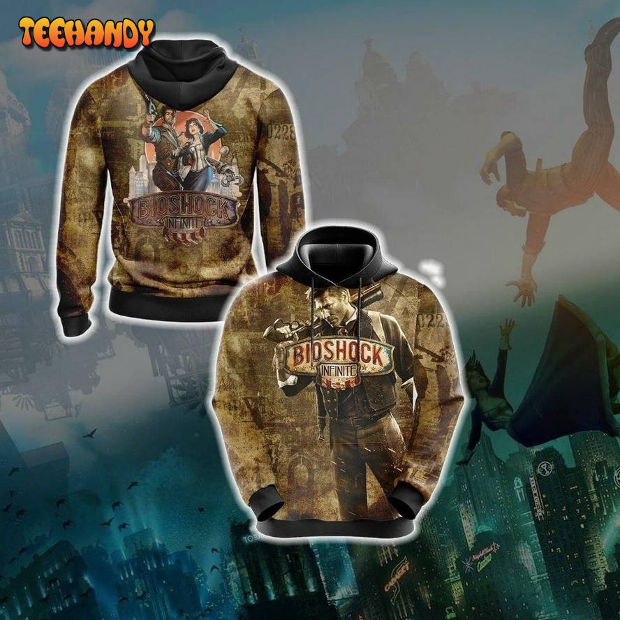 Bioshock Infinite New Unisex 3D Hoodie All Over Print Hoodie