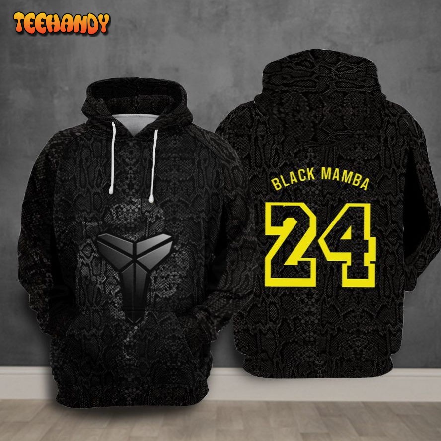 Black Mamba Nfl Football 3d Hoodie For Men For Women Black Mamba Hoodie