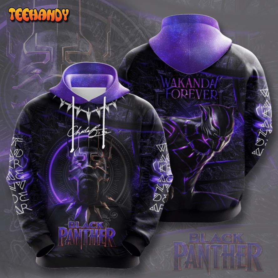 Black Panther 3D Hoodie