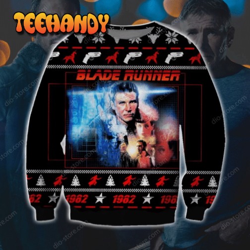 BLADE RUNNER UGLY CHRISTMAS SWEATER, Ugly Sweater, Christmas Sweaters