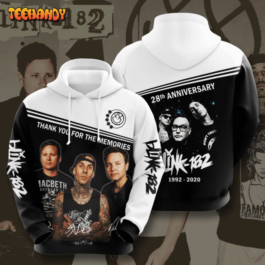 Blink-182 3D Hoodie