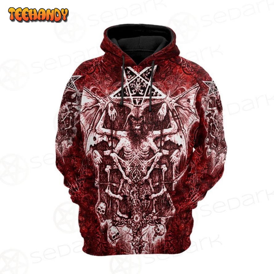 BLOOD SATAN 3D Hoodie For Men For Women All Over Printed Hoodie