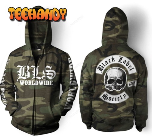 BLS Worldwide Black Label Society 3D Hoodie For Men And Women