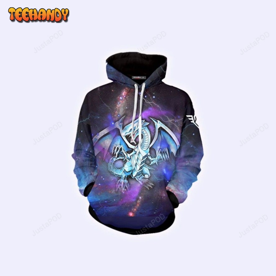 Blue-Eyes White Dragon 3D 3D Hoodie For Men Women