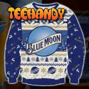 Blue Moon Ugly Christmas Sweater, All Over Print Sweatshirt, Ugly Sweater