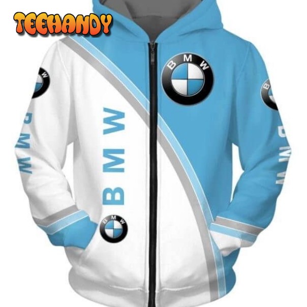 BMW BMW Logo BMW Full All Over Print 3D Hoodie Sweatshirt