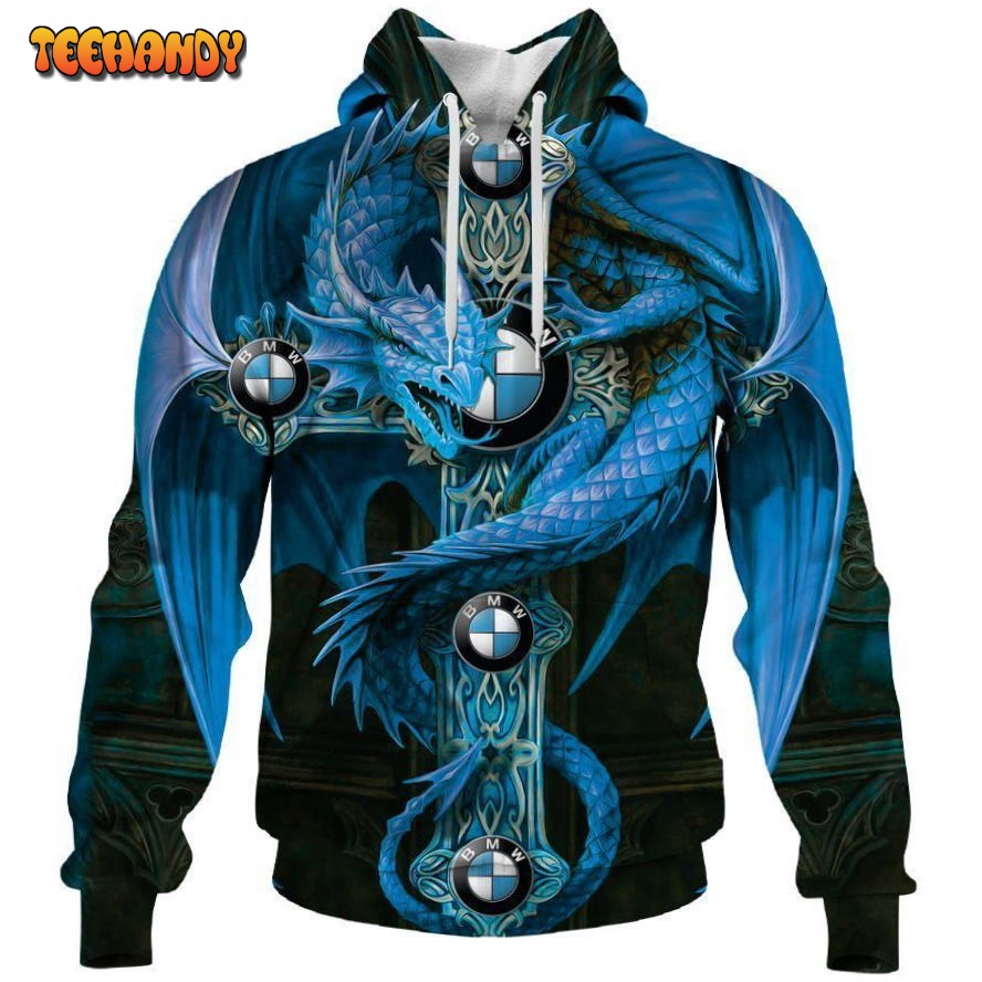 BMW Dragon 3D Hoodie All Over Printed Hoodie