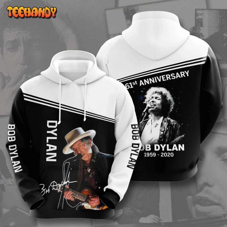 Bob Dylan 3D Hoodie