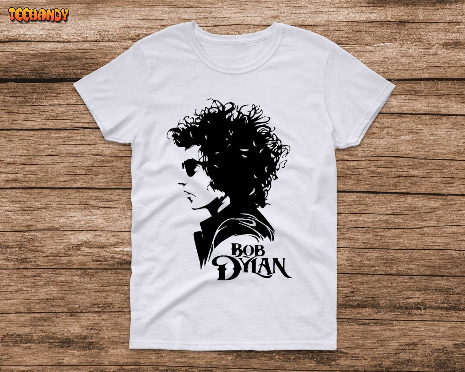 Bob Dylan Retro T-Shirt, Bob Dylan Rock Band Shirt