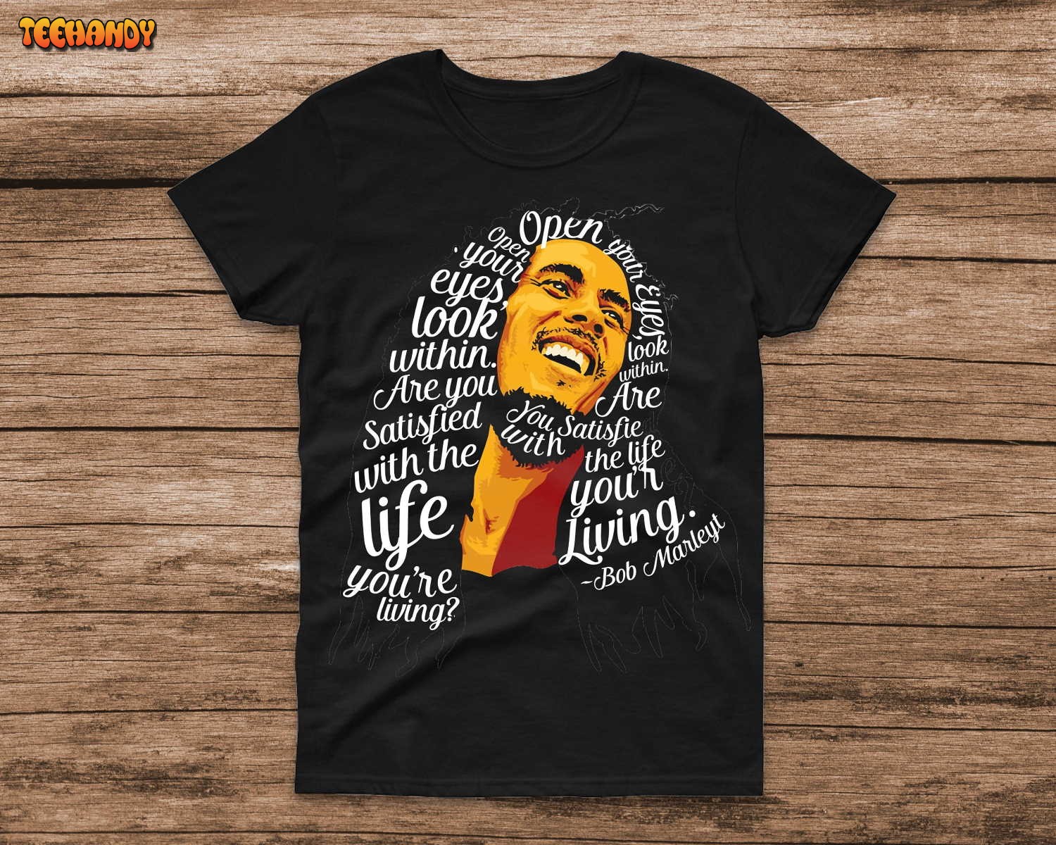 Bob Marley Art Color Bob Marley Vibes Shirt