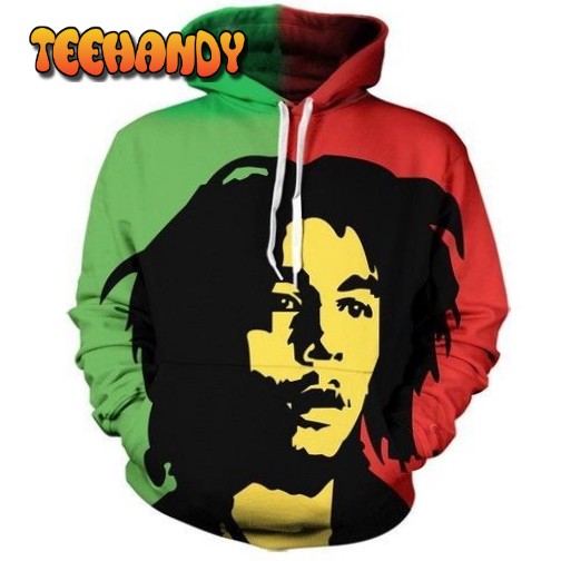 Bob Marley Pullover And Zippered Hoodies Custom 3d Graphic