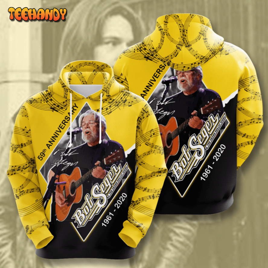 Bob Seger 3D Hoodie