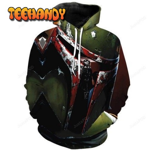 Boba Fett Star Wars Pullover And Zippered Hoodies Custom 3d